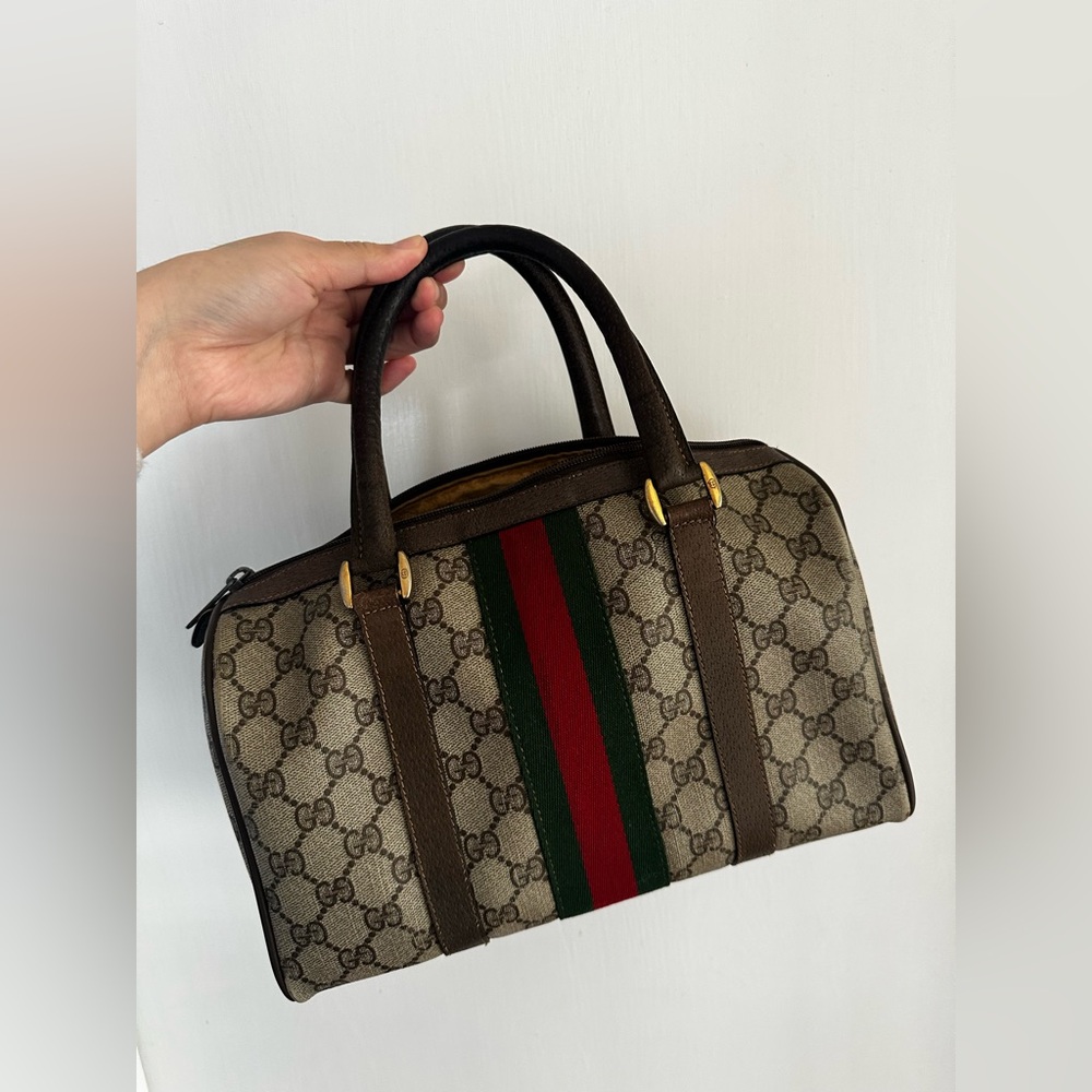 Gucci Vintage Boston handbag - Picture 2 of 13
